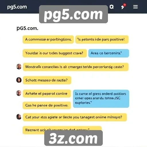 Feedback da comunidade sobre pg5.com